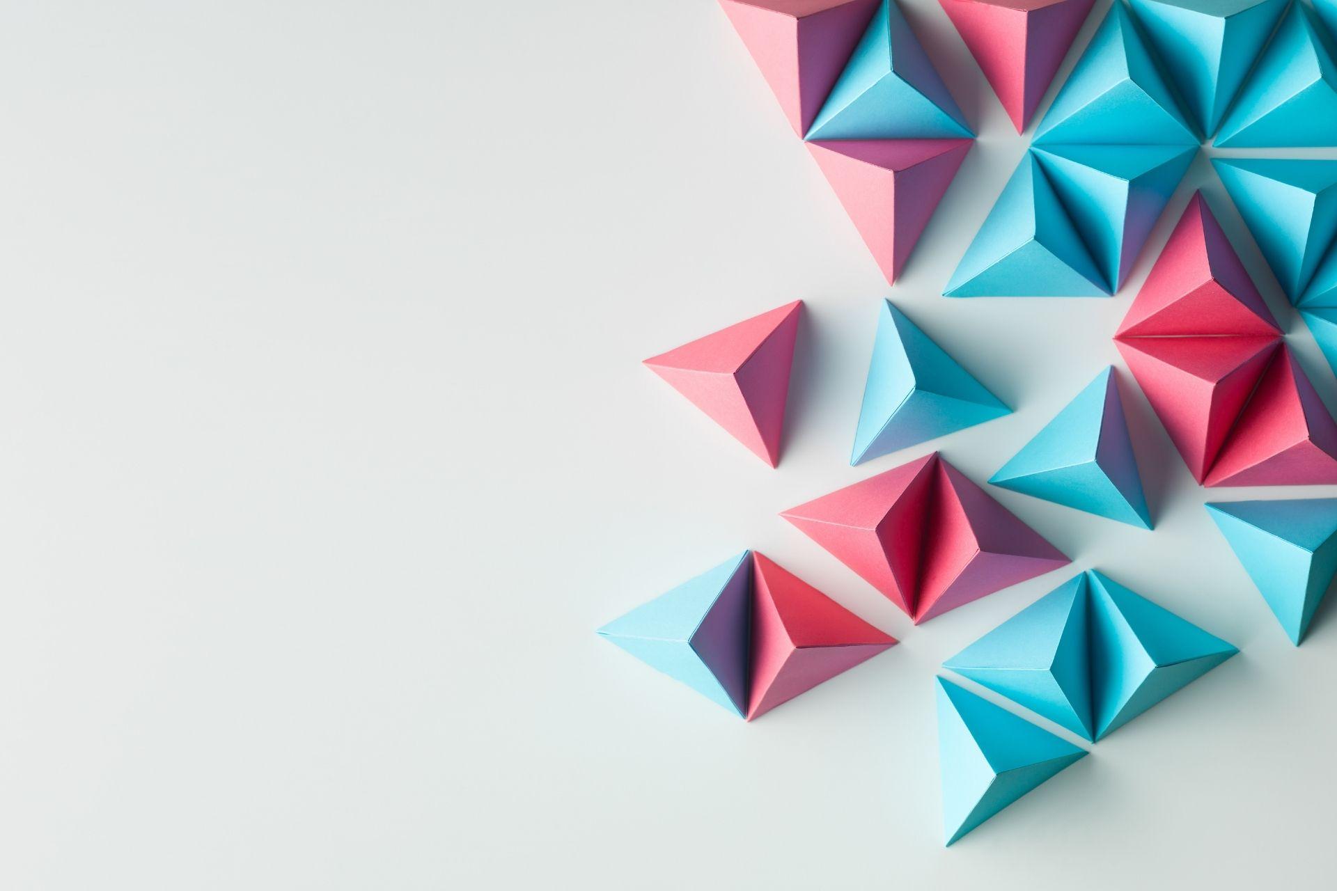 Фон оригами для презентации
